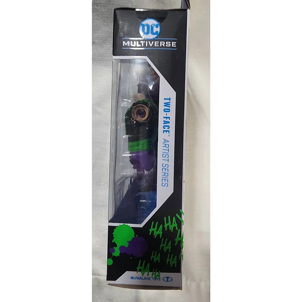 dc multiverse two face artist series gold label